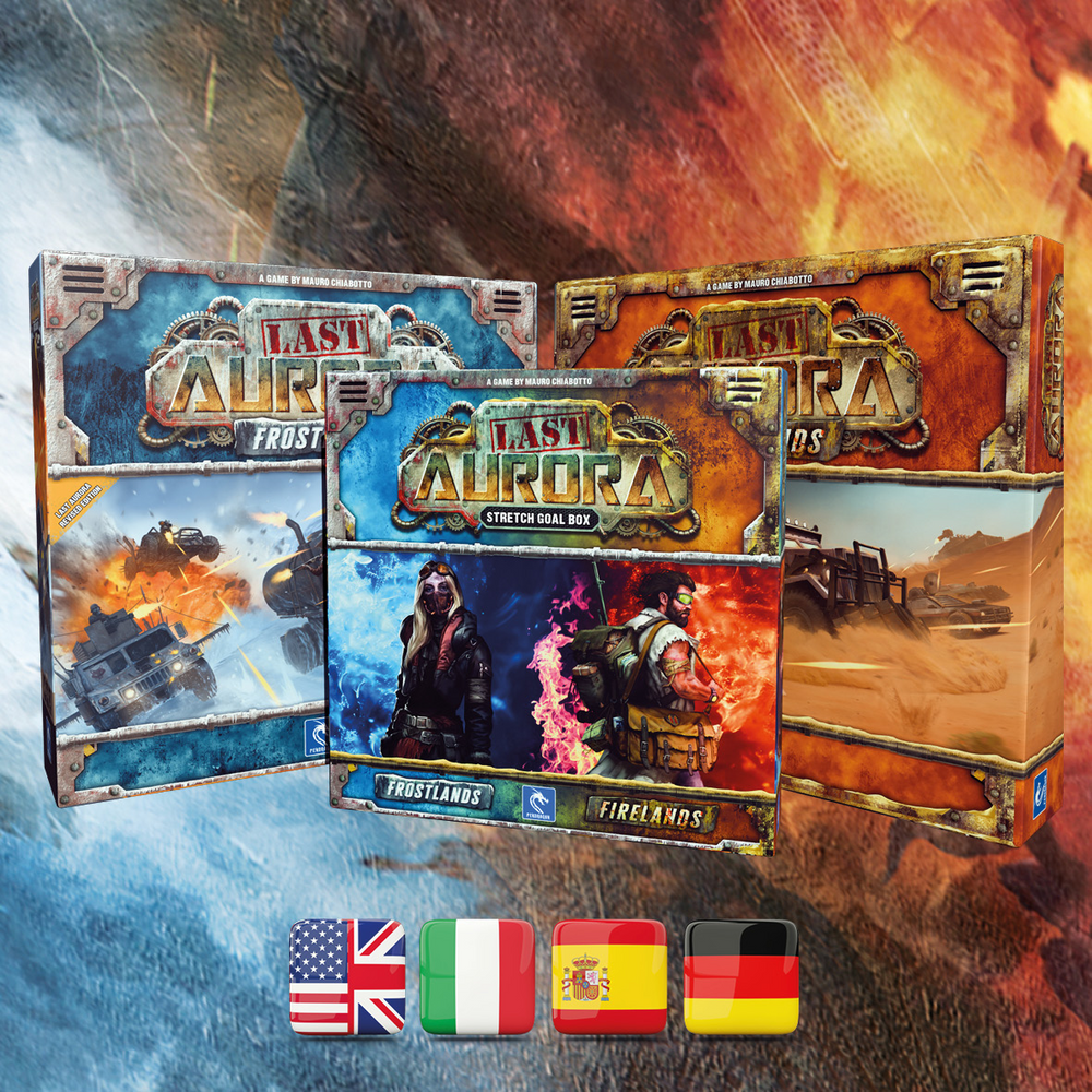 Last Aurora: Frostlands and Firelands Kickstarter Pledge