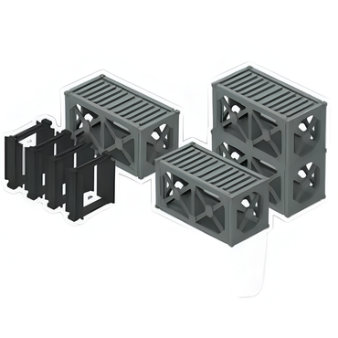 Terrain Monster: Containers - Bridges & Connectors