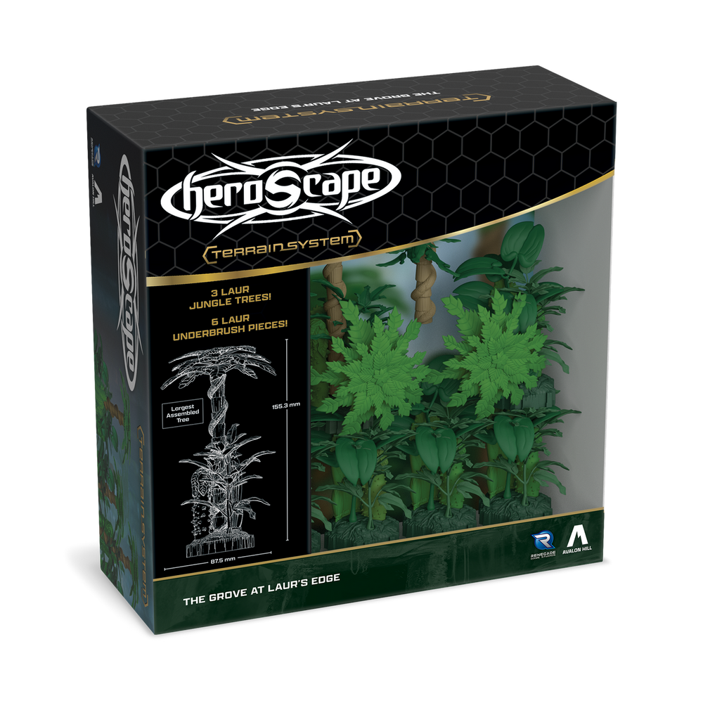 Heroscape: Terrain - The Grove at Laur’s Edge
