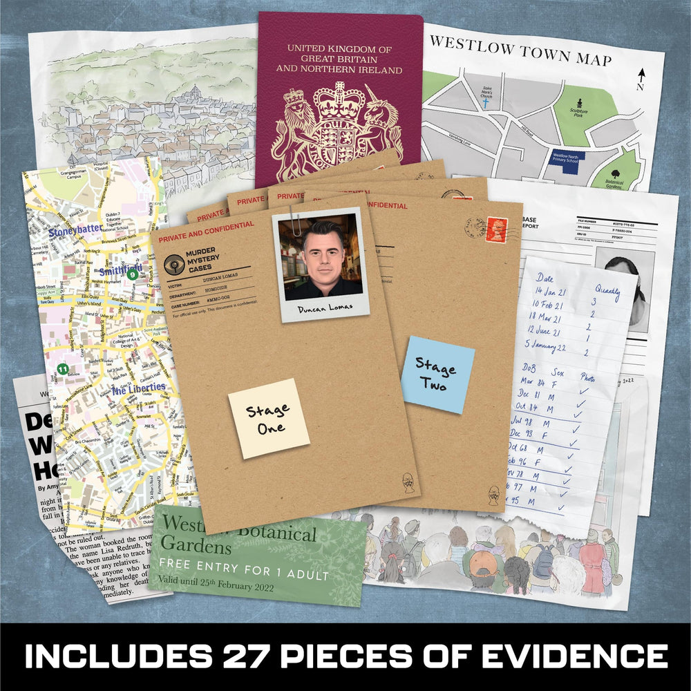 Murder Mystery Cases: Death of an Artist
