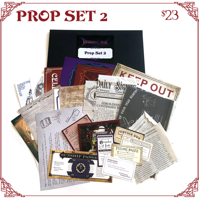 Invisible Sun: Prop set 2