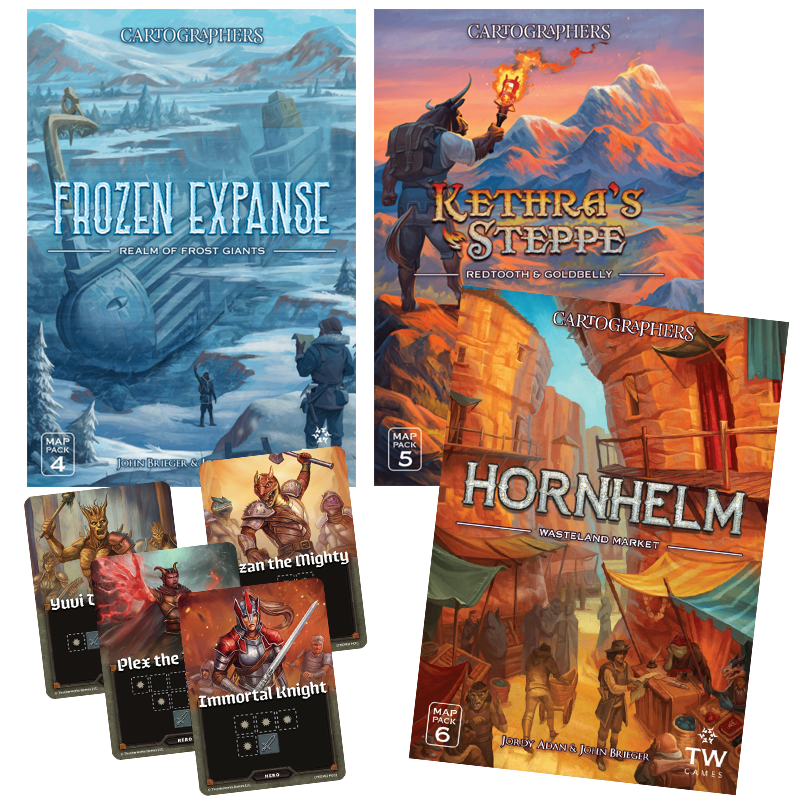 Cartographers Map Pack Collection