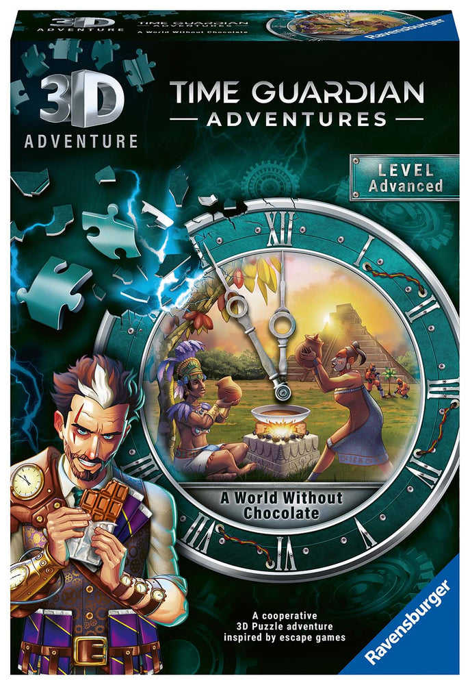 Puzzle Ravensburger: 3D Time Guardian Adventure: A World Without Chocolate