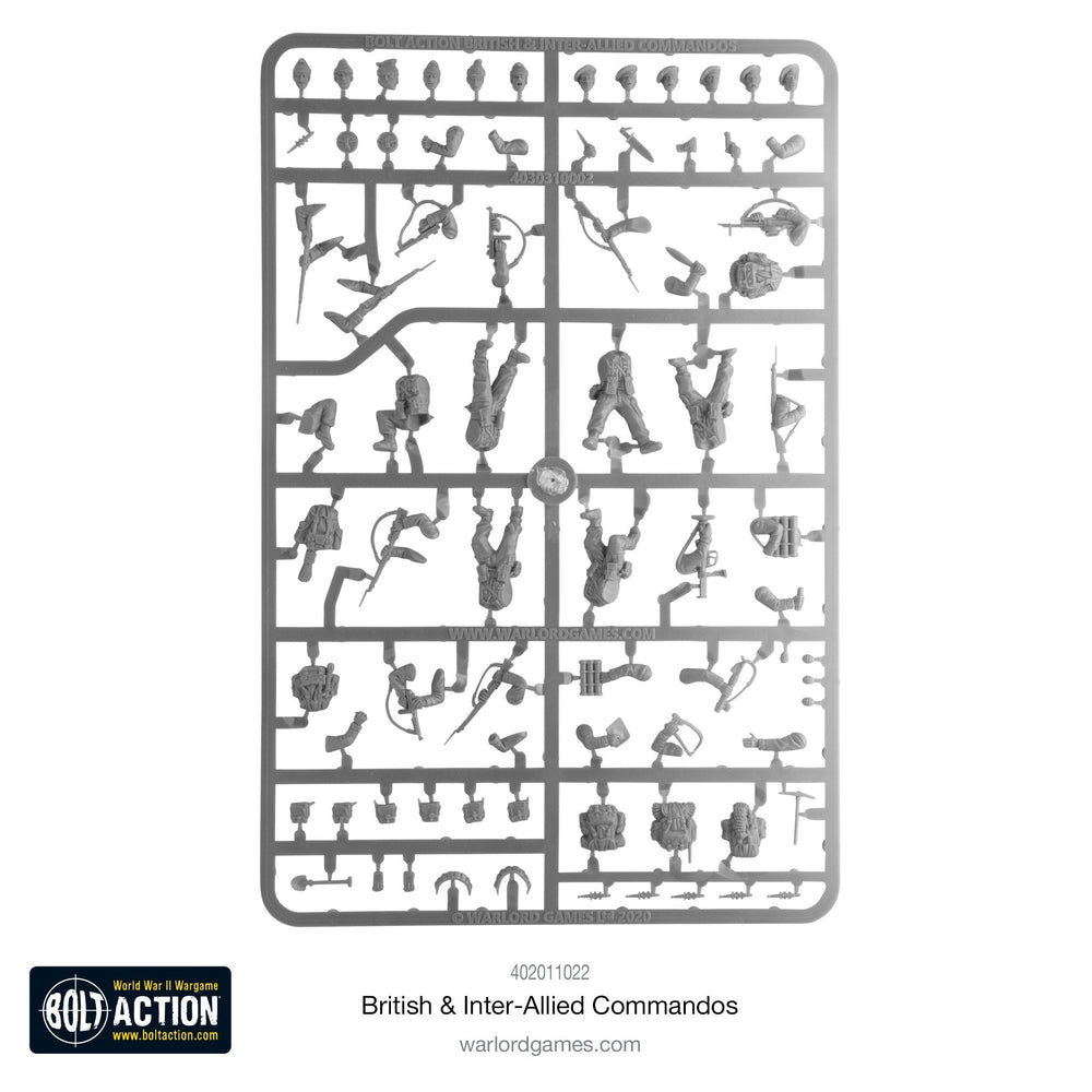 Bolt Action: British & Inter-Allied Commandos Starter Army