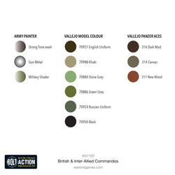 Bolt Action: British & Inter-Allied Commandos Starter Army