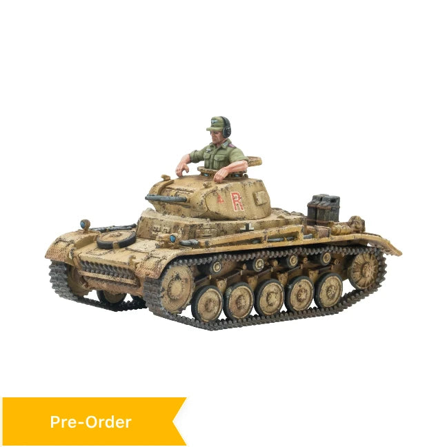 Bolt Action: German Panzer II (ITALERI Plastic)
