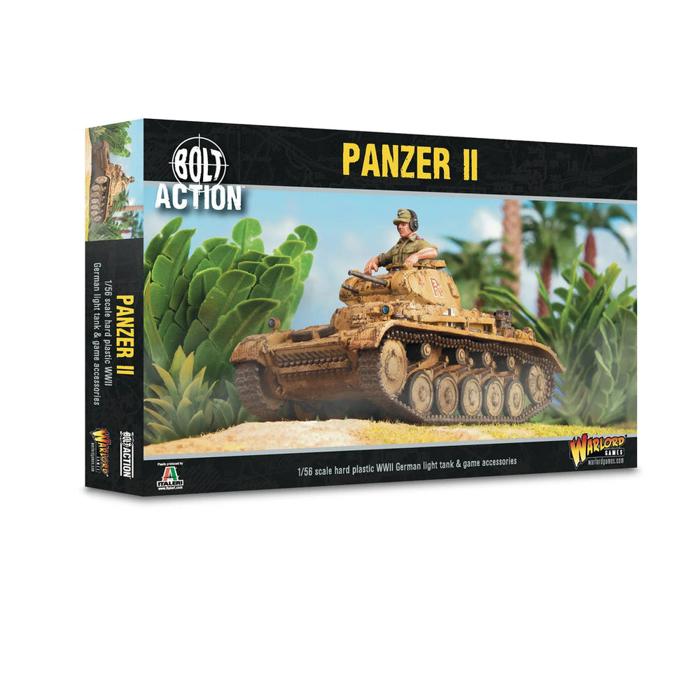 Bolt Action: German Panzer II (ITALERI Plastic)