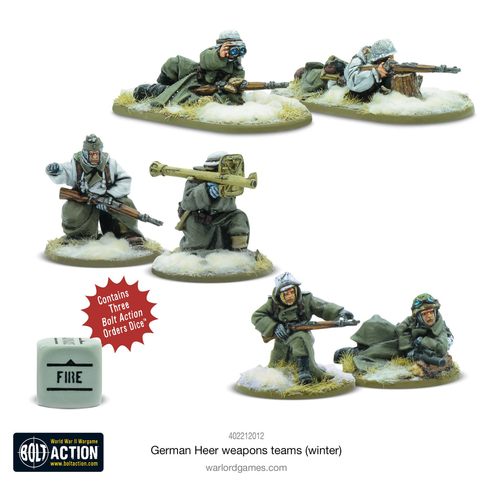 Bolt Action: German Heer Weapons Teams