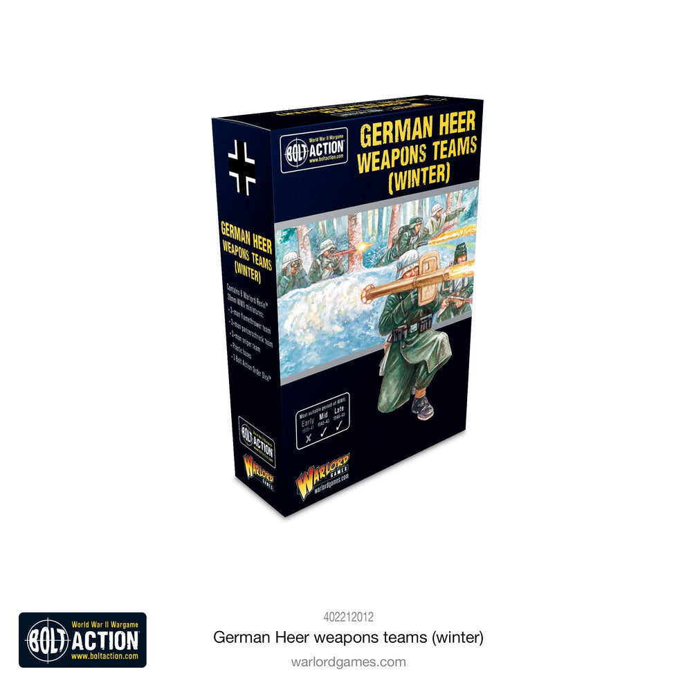 Bolt Action: German Heer Weapons Teams