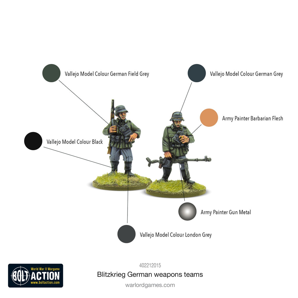 Bolt Action: German Blitzkrieg German Weapons Teams
