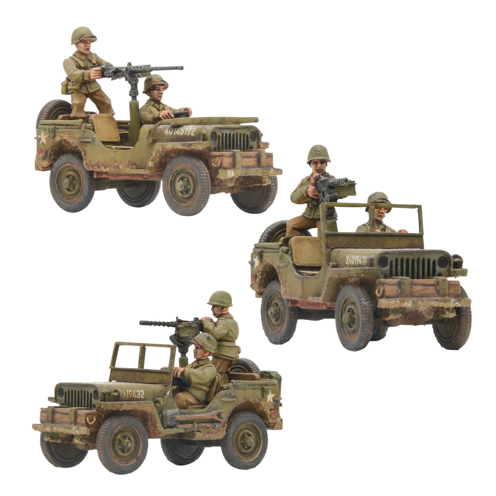 Bolt Action: US Go Everywhere! US Jeep Armoured Platoon