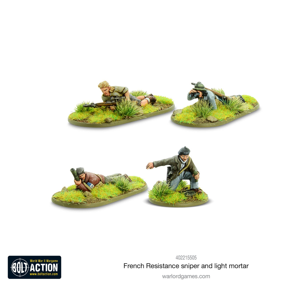 Bolt Action: French Resistance Weapons Teams