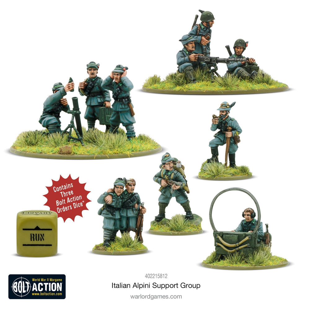Bolt Action: Italian Alpini Support Teams