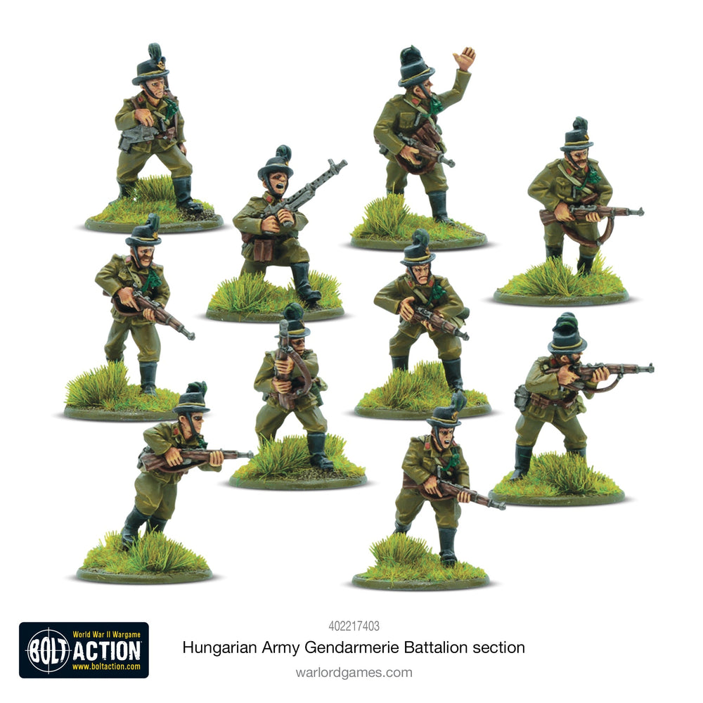 Bolt Action: Hungarian Army Gendarmerie Bolt Actionttalion Section