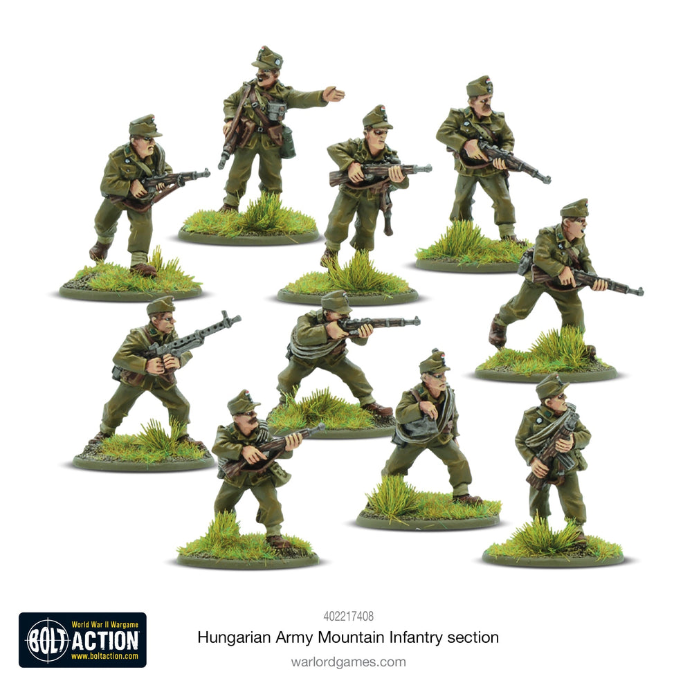 Bolt Action Hungarian: Mountain Infantry Section