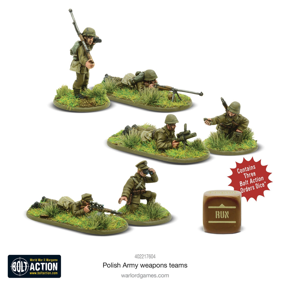 Bolt Action Polish: Army Weapons Teams