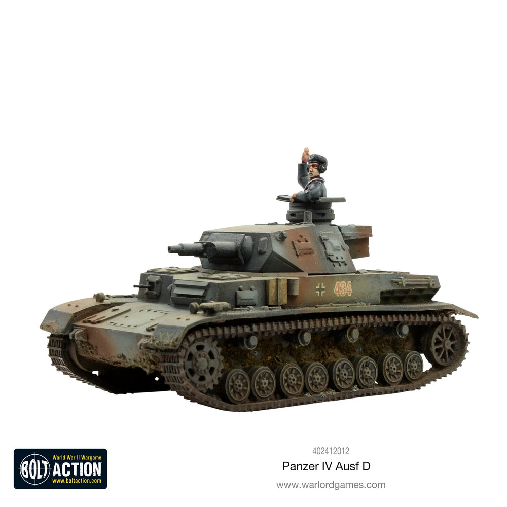Bolt Action: German Panzer IV Ausf B/C/D