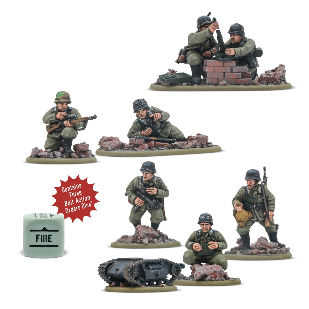 Bolt Action: German Veterans Weapon Team
