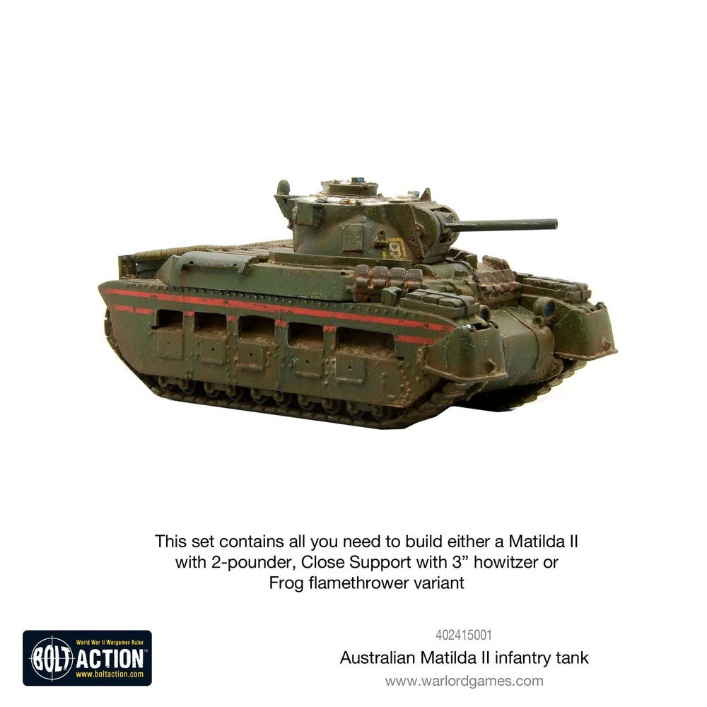 Bolt Action Australian: Matilda II Infantry Tank