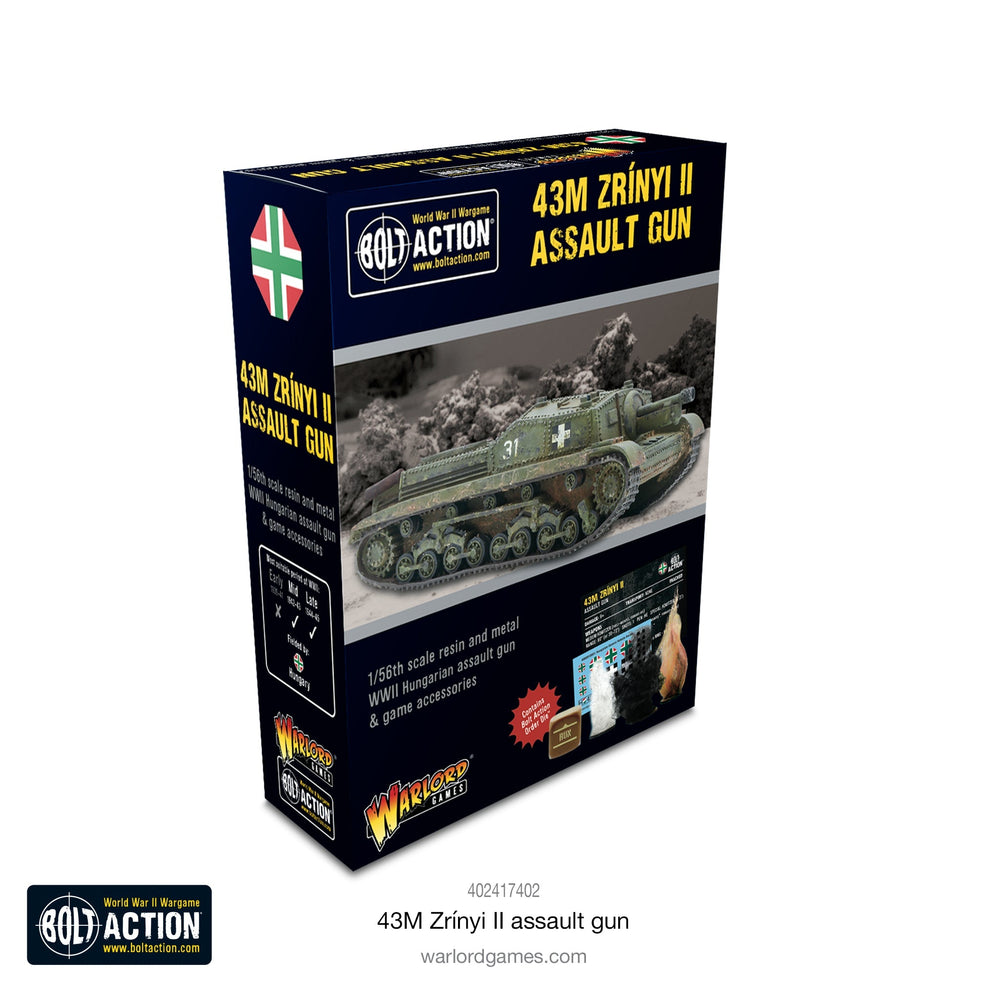 Bolt Action Hungarian: 43M Zrinyi II Assault Gun