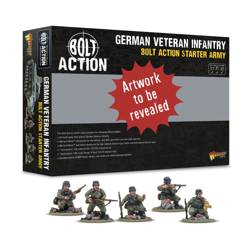 Bolt Action German: Starter Veterans Infantry
