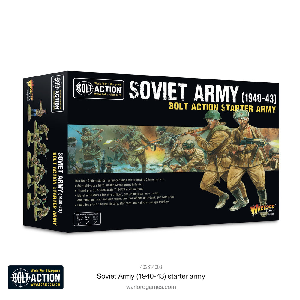Bolt Action: Soviet  Army (1940-43) Starter Army