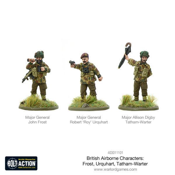 Bolt Action: British Airborne Platoon Commanders