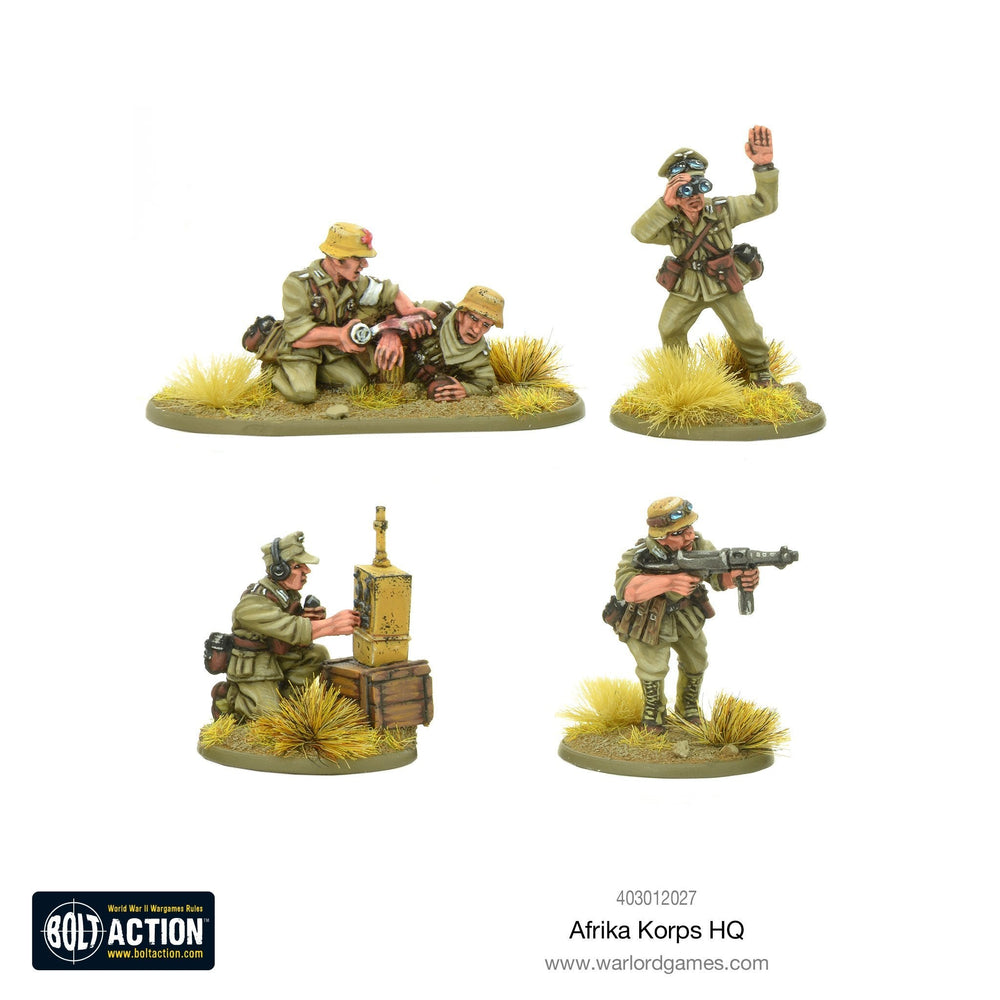 Bolt Action: German Afrika Korps Platoon Commanders
