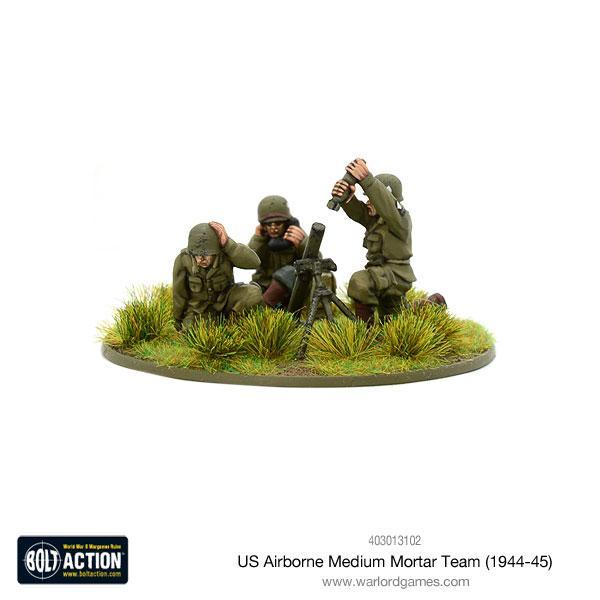 Bolt Action: US Airborne (D-Day) - Medium Mortar Team