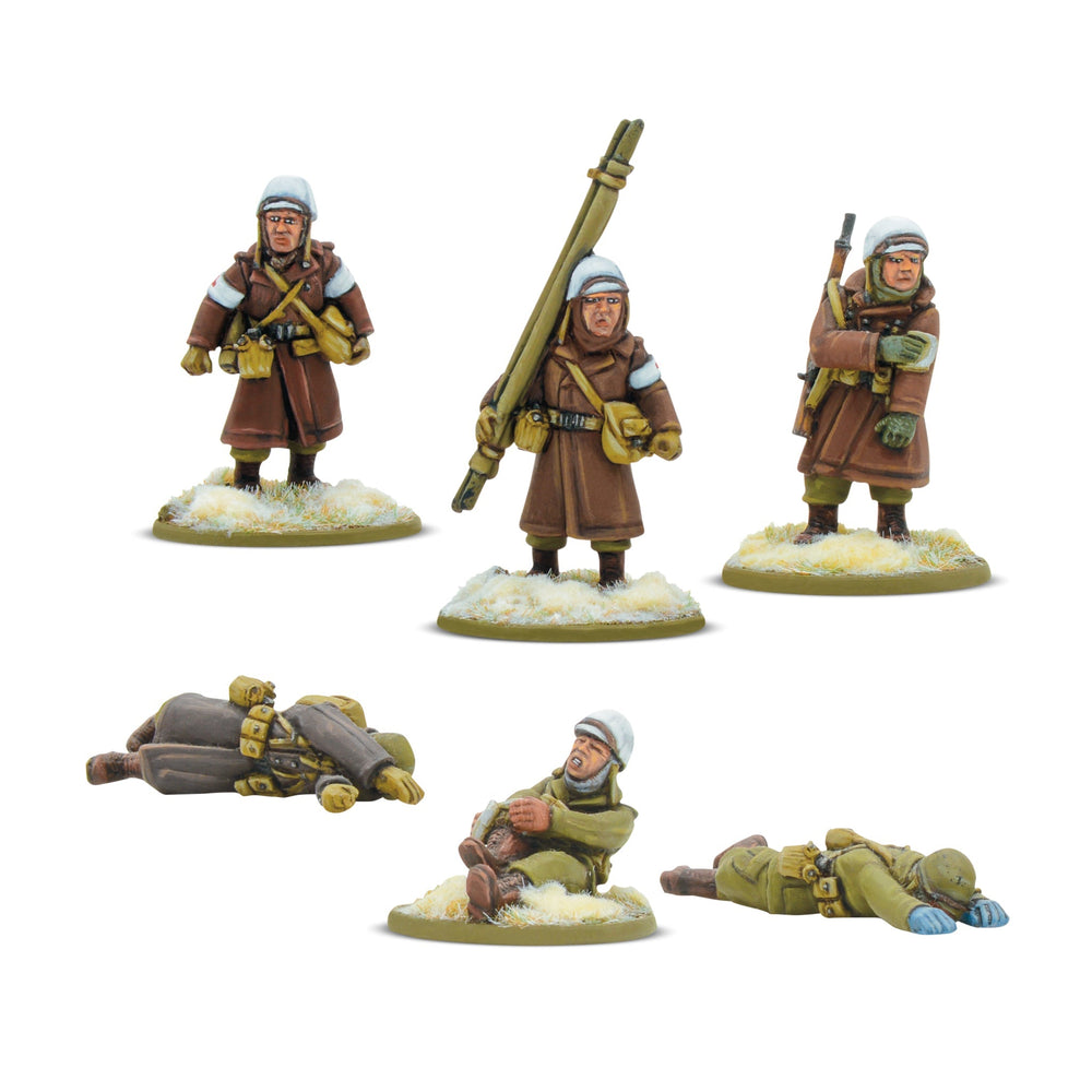 Bolt Action US: Army (Winter) Stretcher Team & Casualties