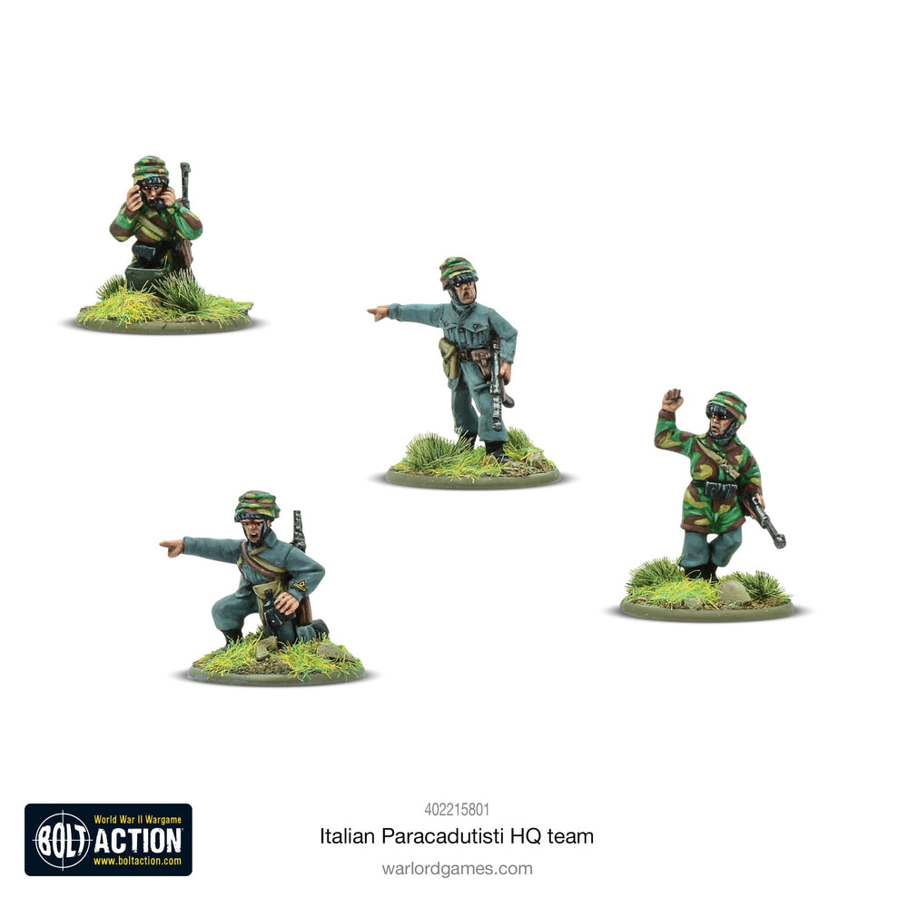 Bolt Action: Italy Italian Paracadutisti HQ