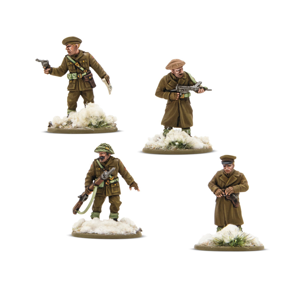 Bolt Action: British 8th Army Platoon Commanders