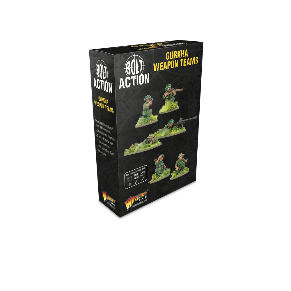 Bolt Action: Gurkha Weapon Teams