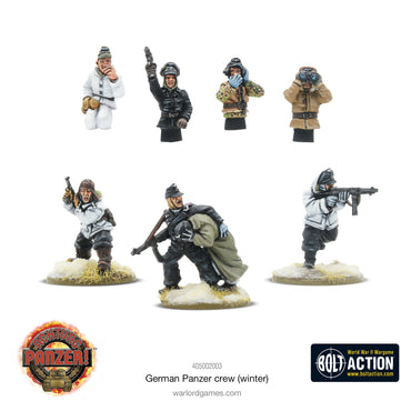 Achtung Panzer! German Winter Tank Crew