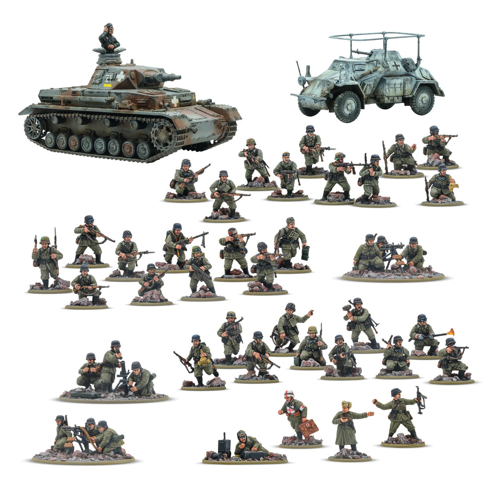 Bolt Action German: Rattenkrieg German Veterans Infantry Starter Army