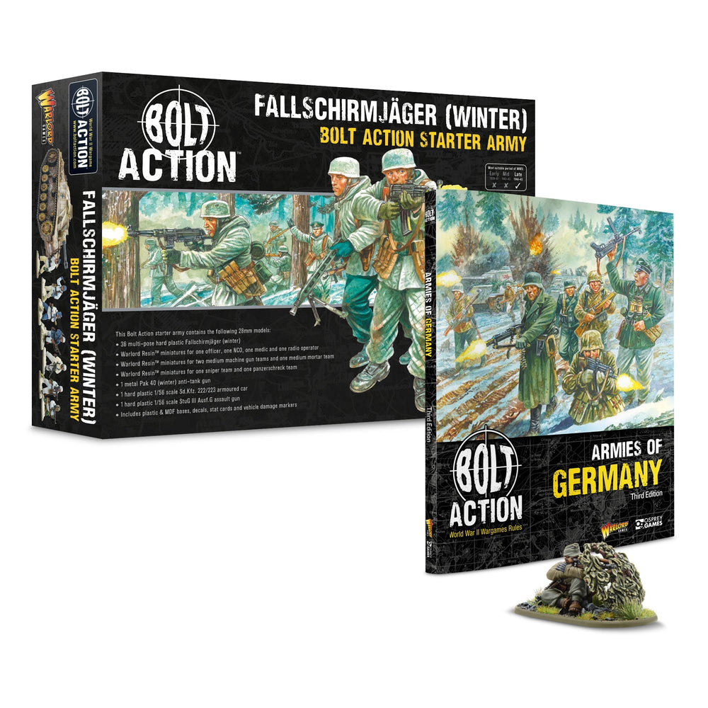 Bolt Action German: Starter Winter Fallschirmjäger