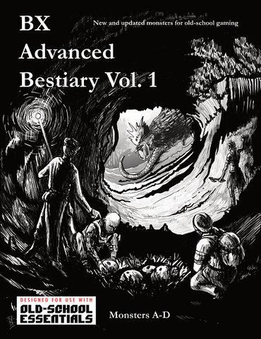 Old School Essentials Bx: Advanced Bestiary, Volume 1 (MONSTERS A-D)