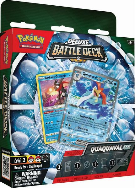 Pokemon: ex Deluxe Battle Deck Meowscarada/Quaquaval Display