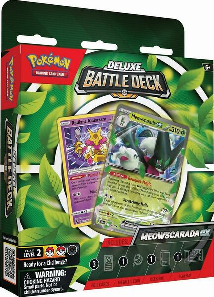 Pokemon: ex Deluxe Battle Deck Meowscarada/Quaquaval Display