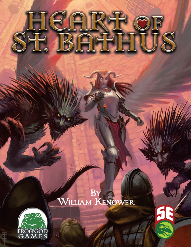 Dungeons & Dragons Frog God: Heart of St. Bathus