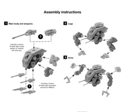 Konflikt '47: Axis Heuschrecke (Locust) Medium Panzermech