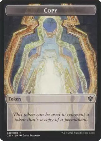 Copy // Land Mine Double-Sided Token [Secret Lair Drop Series]