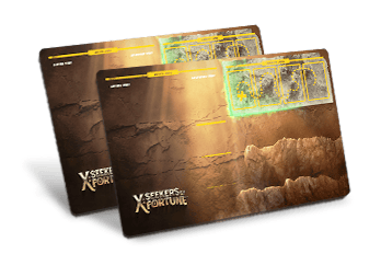 X - Seekers of Fortune: Playmat - The Descent Double Playmat set