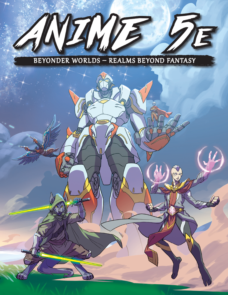 Dungeons & Dragons Anime: Beyonder Worlds: Realms Beyond Fantasy