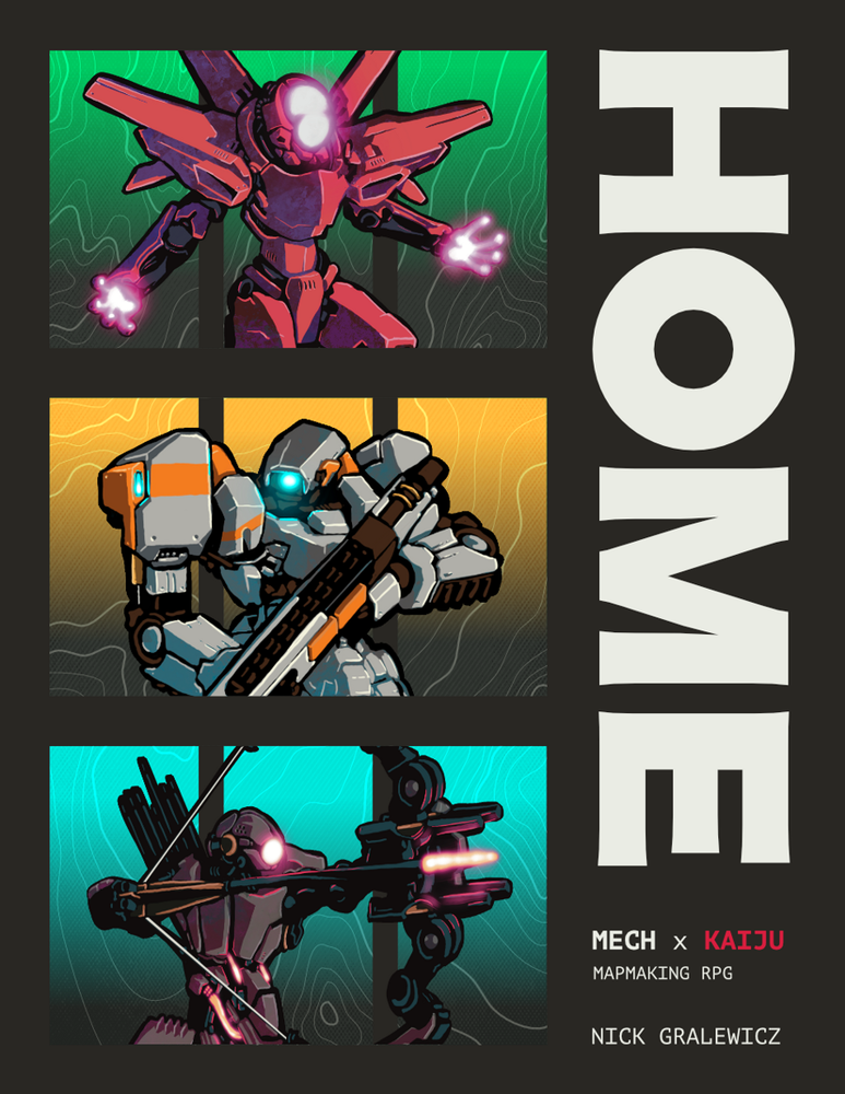 HOME: Mech x Kaiju Mapmaking RPG