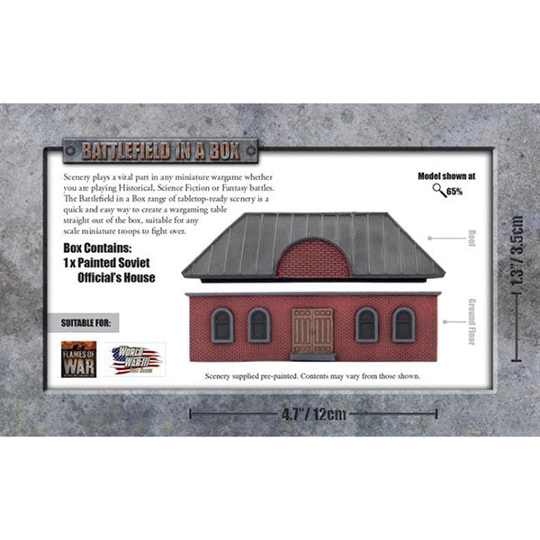 Terrain GF9 Battlefield in a Box: Eastern Official's House (x1) - Limited Edition