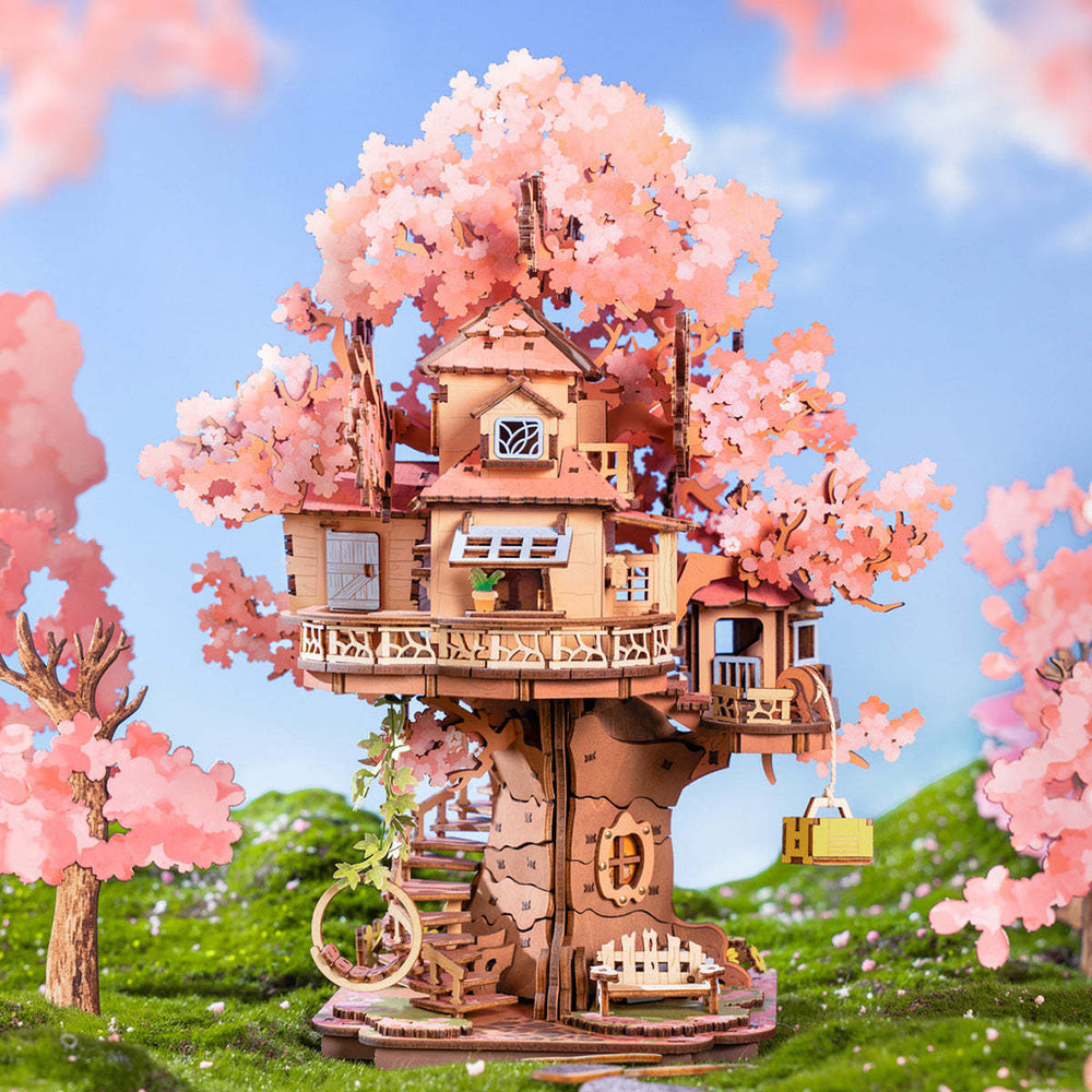 Model Rolife: Booknook Sakura Tree House