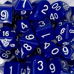 Dice Role 4 Intitiative: d6 Cube 18mm Opaque Red with White with pips (12)