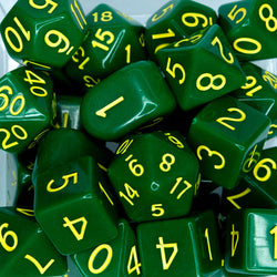 Dice Role 4 Intitiative: d6 Cube 18mm Opaque Red with White with pips (12)