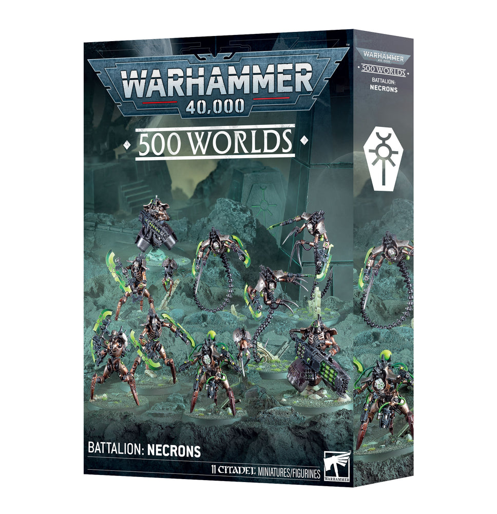 Warhammer 40K Necrons: 500 Worlds Battalion